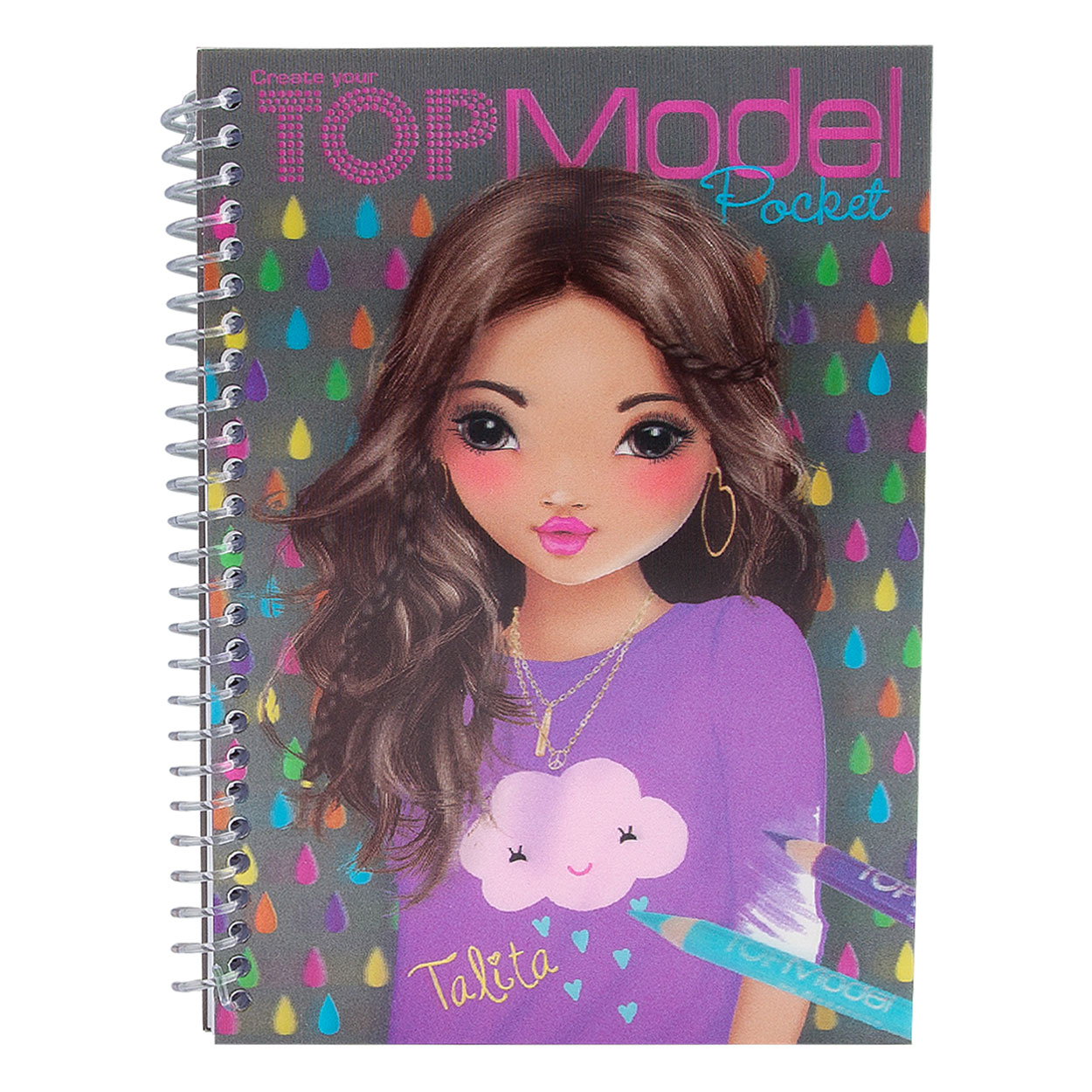 topmodel pocket kleurboek 3d  talita online kopen  lobbesnl
